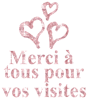 merci pour vos visites